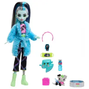 Poupée Mattel Monster High pyjama party Frankie Stein image-1