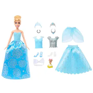 Cinderella Doll Mattel Disney Princess Royal Fashion Reveal image-1