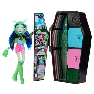 Doll Mattel Monster High Skullmate Secrets Neon Frights Ghoulia image-0