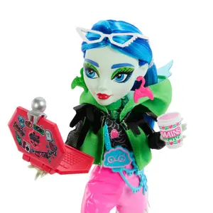 Doll Mattel Monster High Skullmate Secrets Neon Frights Ghoulia image-4