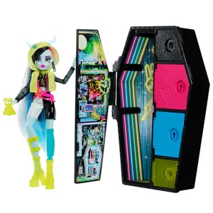 Poupée Mattel Monster High Skullmate Secrets Neon Frights Frankie Stein image-0