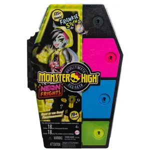 Poupée Mattel Monster High Skullmate Secrets Neon Frights Frankie Stein image-1