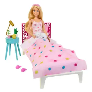 Doll bedroom + doll Mattel image-2