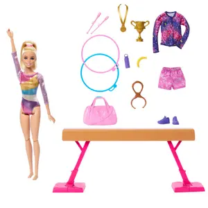 Poupée gymnastics playset Mattel image-4