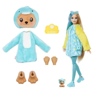Chelsea Cutie Reveal Series Dolphin Bear Doll Mattel image-1