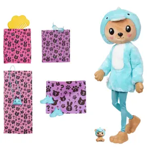 Chelsea Cutie Reveal Series Dolphin Bear Doll Mattel image-3