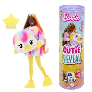 Cutie Reveal Pinguin Farbträume Puppe Mattel image-0