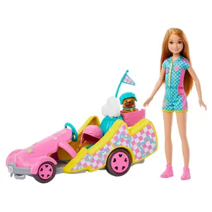 Stacie rescue doll + kart Mattel image-1