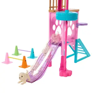 Stacie doll to the rescue puppy playground playset + doll Mattel image-1