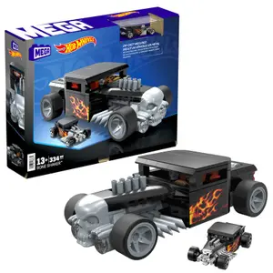 Car games Mattel Hot Wheels Bone Shaker Car Mega Construx image-0