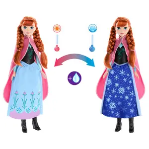 Doll with magic skirt Mattel Disney Frozen Anna image-0