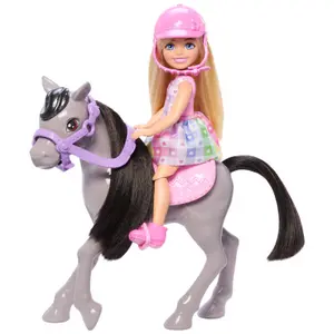 Chelsea-Pony + Puppe Mattel image-1