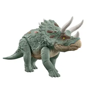 Figurina Mattel Jurassic World Epic Evolution Gigantic Trackers Triceratops image-0