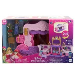 Docka och slott Mattel Disney Princess image-4