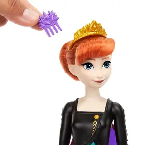 Doll Mattel Disney Frozen Anna Spin Reveal image-1