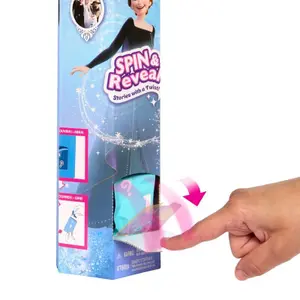 Doll Mattel Disney Frozen Anna Spin Reveal image-3