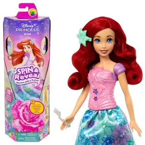 Puppe Mattel Disney The Little Mermaid Spin Reveal Ariel image-1