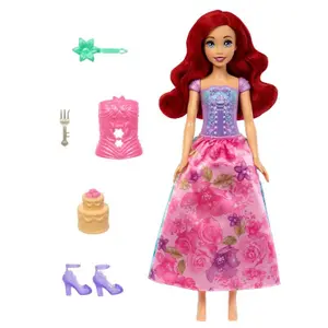 Puppe Mattel Disney The Little Mermaid Spin Reveal Ariel image-0
