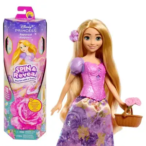 Poupée Mattel Disney Spin Reveal Rapunzel image-1