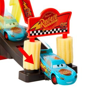 Juego de coche estación de lavado Mattel Disney Cars Race Ready image-1