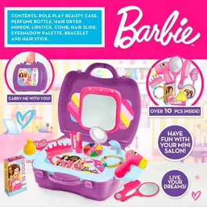 Doll hair & beauty briefcase Mattel image-1