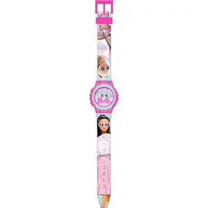 8435507870405-digitaluhr-madchen-mattel-barbie-rosa-29x9-5-cm