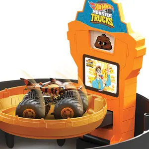 Jogos de carros Mattel Hot Wheels Monster Trucks Stunt Tire image-5