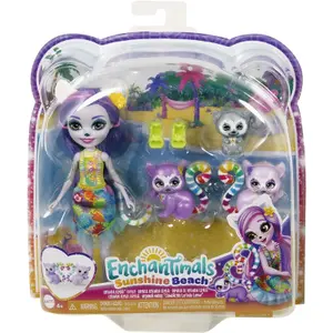 Κούκλα Λορίνα Λεμούριος Εντσατιάλς Mattel image-0