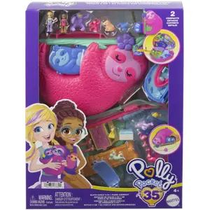 Figurine Mattel Famille Paresseux Polly Pocket image-3