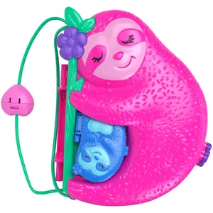 Figurine Mattel Famille Paresseux Polly Pocket image-1