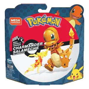 Building sets - salamèche Mattel Pokémon Mega Construx Wonder Builders image-1