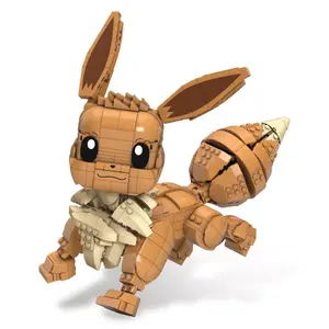 Stavební set - Obří Evoli Mattel Pokémon Mega Construx Wonder Builders