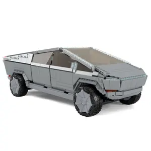 Bouwsets Mattel Tesla Mega Construx Cybertruck 4