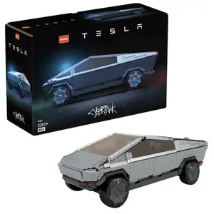 Bouwsets Mattel Tesla Mega Construx Cybertruck 4 image-1