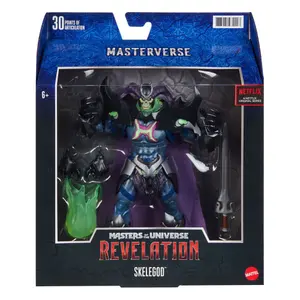 Figurine Mattel Masters Of The Universe: Revelation Masterverse 2021 Skelegod image-2
