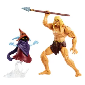 Figurine Mattel Masters Of The Universe: Revelation Masterverse 2022 s Deluxe Savage He-Man & Orko image-4