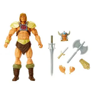 Figurine Mattel Masters Of The Universe New Eternia Masterverse 2022 Viking He-Man image-1