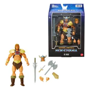Figurine Mattel Masters Of The Universe New Eternia Masterverse 2022 Viking He-Man image-4