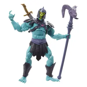 Figurine Mattel Masters Of The Universe New Eternia Masterverse 2022 Barbarian Skeletor image-0