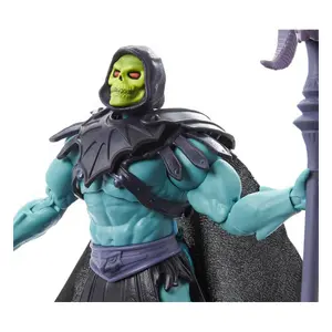 Figurine Mattel Masters Of The Universe New Eternia Masterverse 2022 Barbarian Skeletor image-2