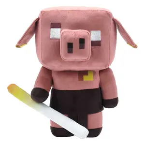 Electronic plush Mattel Minecraft Legends Piglin image-0