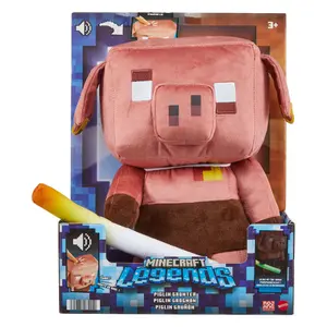 Electronic plush Mattel Minecraft Legends Piglin image-1
