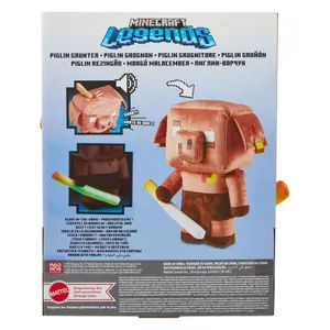 Electronic plush Mattel Minecraft Legends Piglin image-4