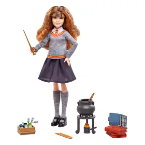 Doll Mattel Harry Potter playset Hermione Potions image-0