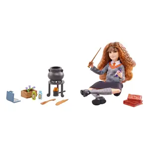 Doll Mattel Harry Potter playset Hermione Potions image-2