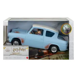 Voiture volante avec poupées Mattel Harry Potter playset image-4