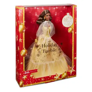 Signature doll Mattel Barbie 2023 Holiday Barbie #2 image-2
