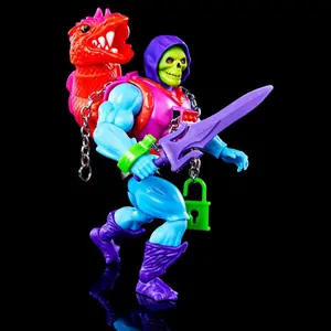 Figurine Mattel Masters Of The Universe Origins Deluxe Dragon Blaster Skeletor image-2