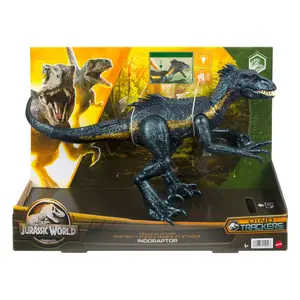 Figurine Mattel Jurassic World Dino Trackers Track 'n Attack Indoraptor image-1