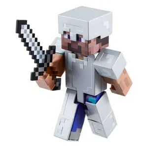Figurine Mattel Minecraft Diamond Steve image-4